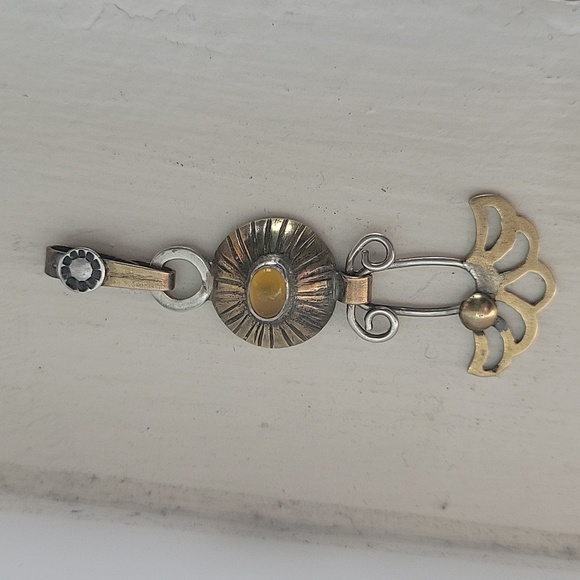 Handmade one of a kind necklace made by Finnish artist - Picture 3 of 9